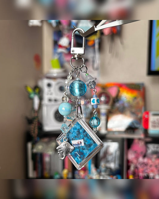 Hannah bahng perfect blues keychain